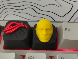 keycap the rock