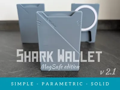 Shark Wallet v2.1 – MagSafe Version