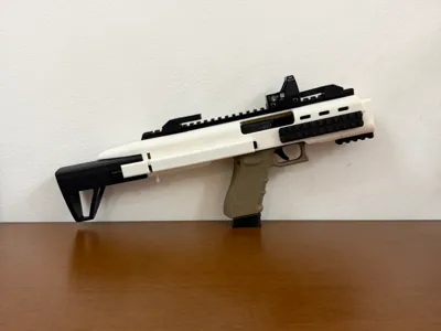 Adjustable stock for PDW G18/17 WE Kit 