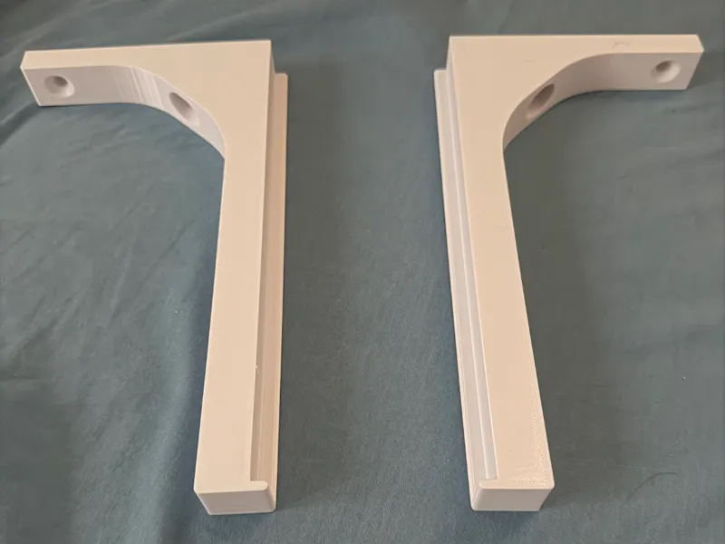shelf support arms