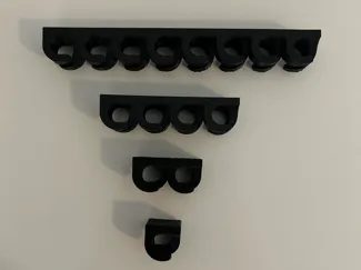 Cable Holder for 1, 2, 4, and 8 cables 