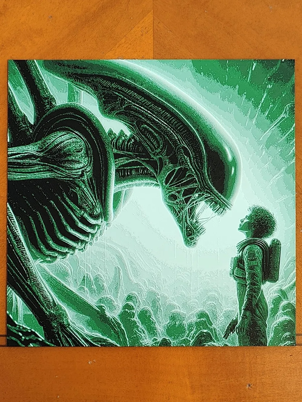 Alien Xenomorph Vs Ripley - Version 2 - Hueforge by Sarge MakerWorld ...