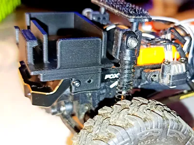 FCX24m Tacoma Front Battery Tray + Batrazzi bumper