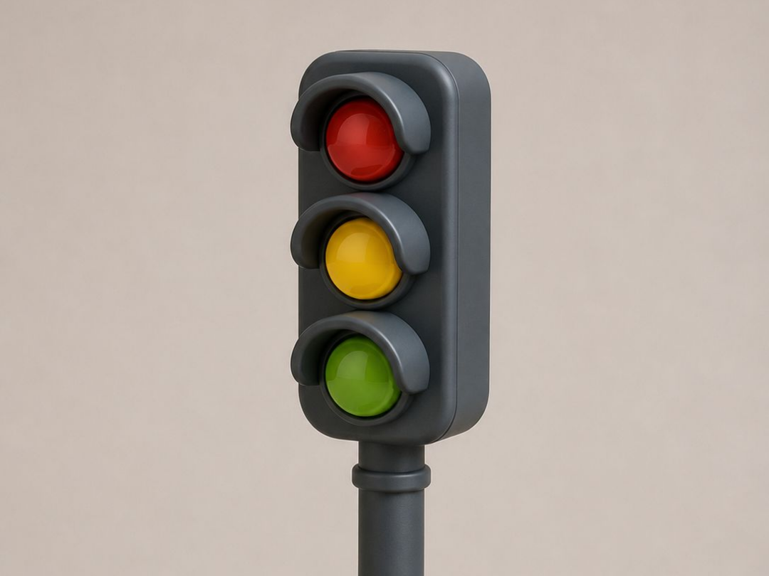 Mini Traffic Light - Decor