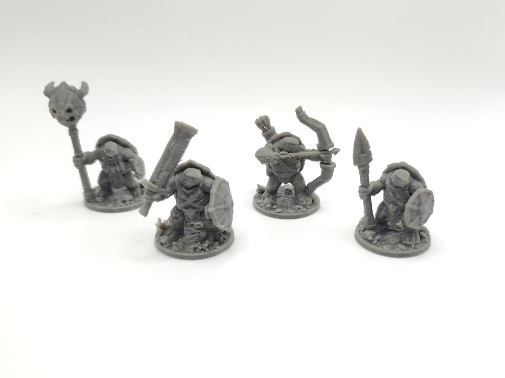 Turtle Warrior Squad – Miniature Collection