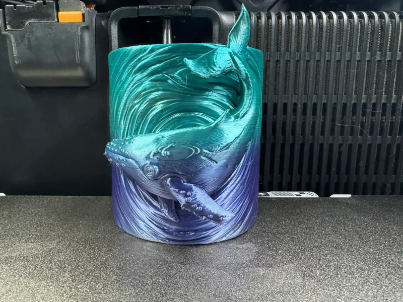 Timmy Hope: The "Waiting" Whale Pen Holder