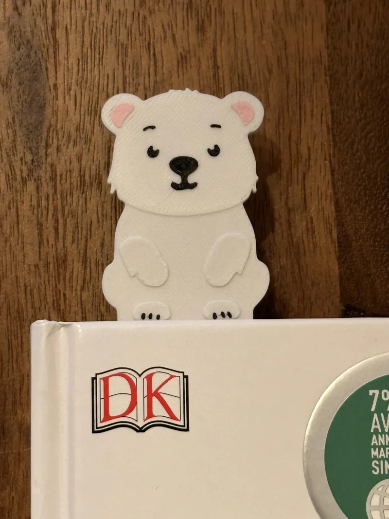 Polar Bear Bookmark
