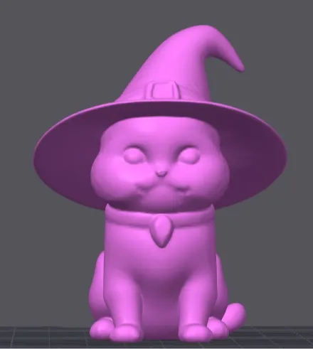 Halloween Witch Kitty