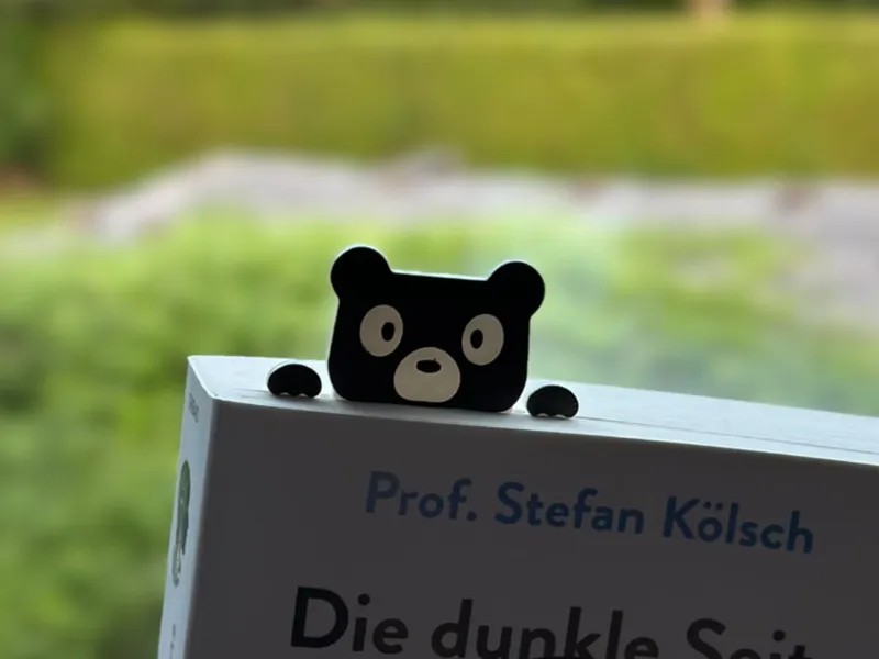 Teddy bear bookmark