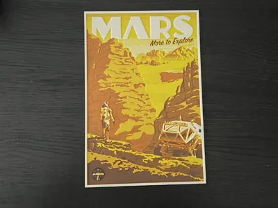 The Martian, Mars Promo Poster