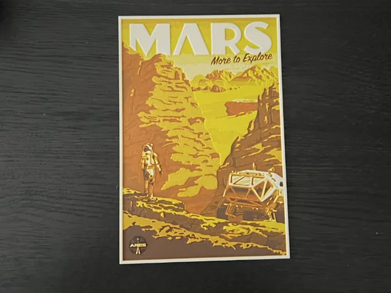 The Martian, Mars Promo Poster