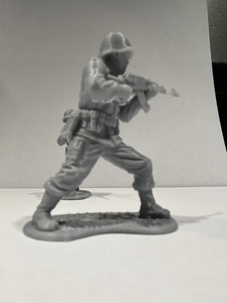 Stan Position USSR ( SOVIET ) SOLDIER IN STAN UP POSITION - Free 3D Print Model ...