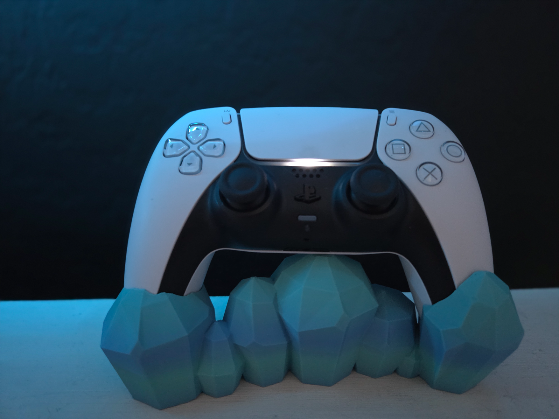 crystal ps5 controller holder