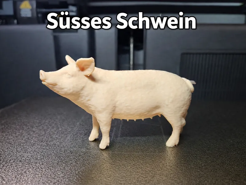Süsses Schwein – Schleich-Grösse