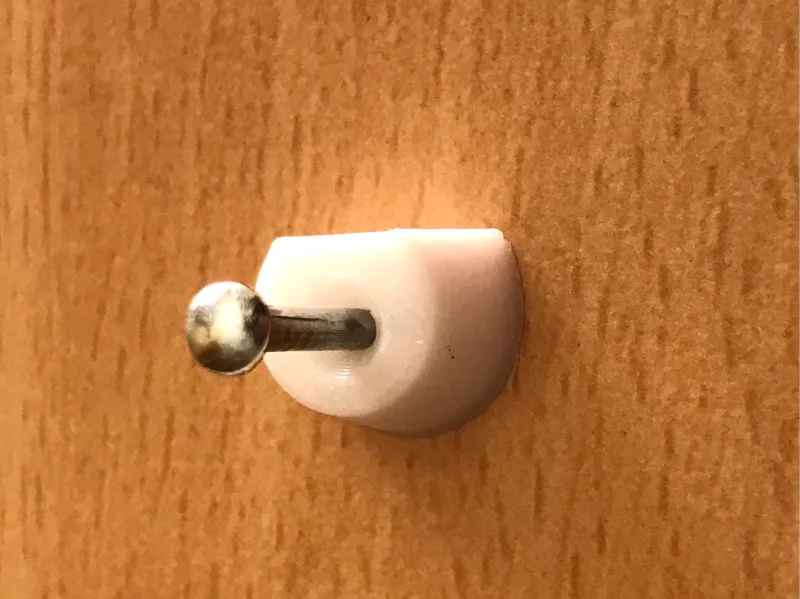 Holder for shelf board / intermediate floor