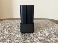 Support Gridfinity pour 2 batteries Sony NP-F750 — photo 3