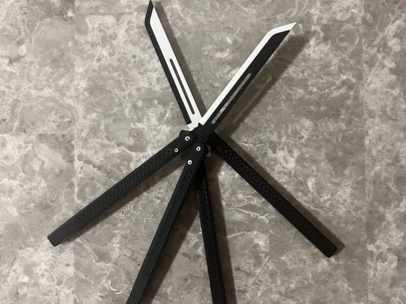 Butterfly Knife Trainer - 3D printed Balisong