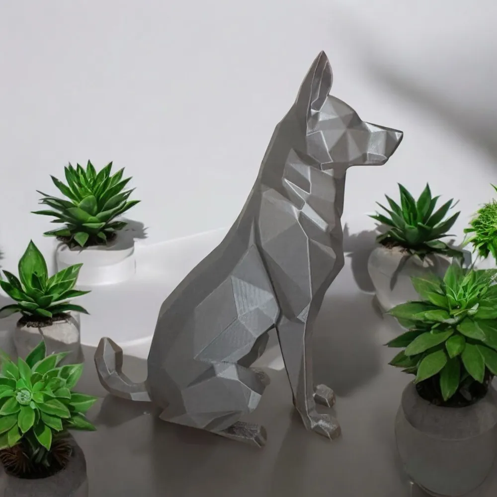 Low Poly - German Shepherd Version 2 by Ebmeier MakerWorld: Download ...
