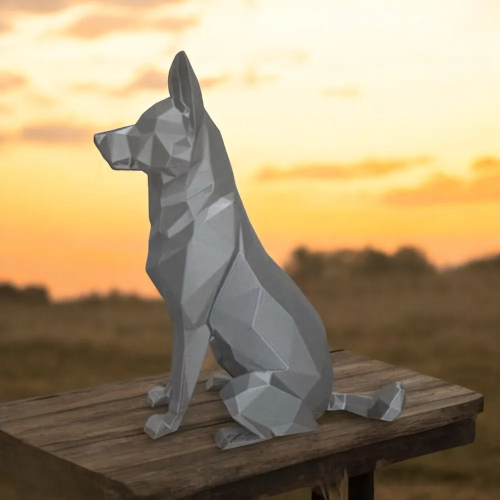 Low Poly - German Shepherd Version 2 by Ebmeier MakerWorld: Download ...