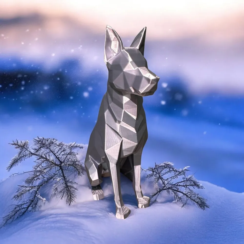 Low Poly - German Shepherd Version 2 by Ebmeier MakerWorld: Download ...