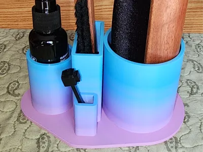Vinyl Record Cleaning Kit Organizer