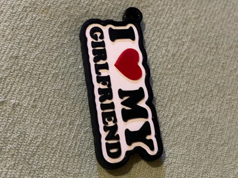 Keychain I love My GirlFriend 