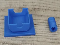 Support moteur DC compatible briques LEGO — photo 2