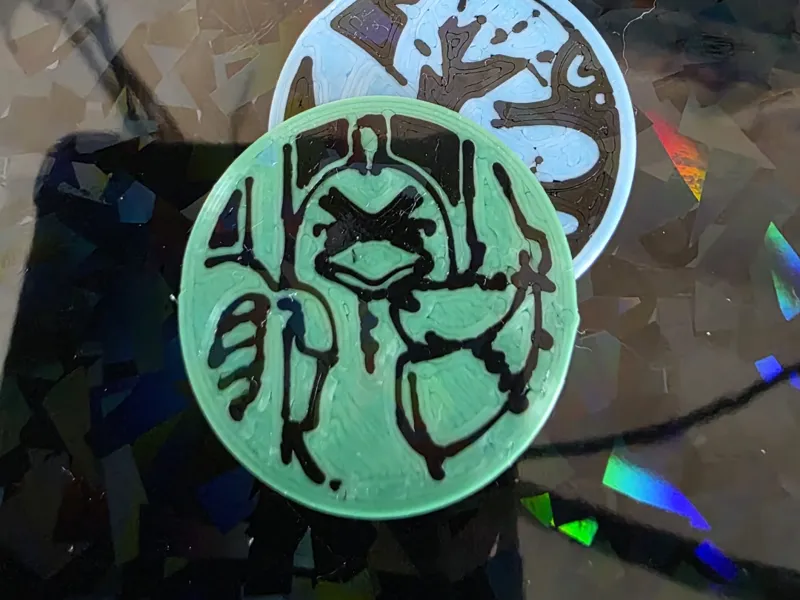 sirfetch'd coin - pokemon tcg