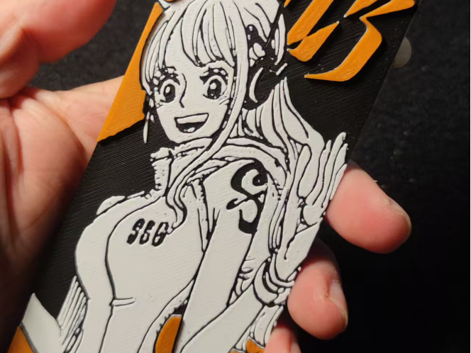 Miniatura 1 do modelo 3D 海贼王娜美书签