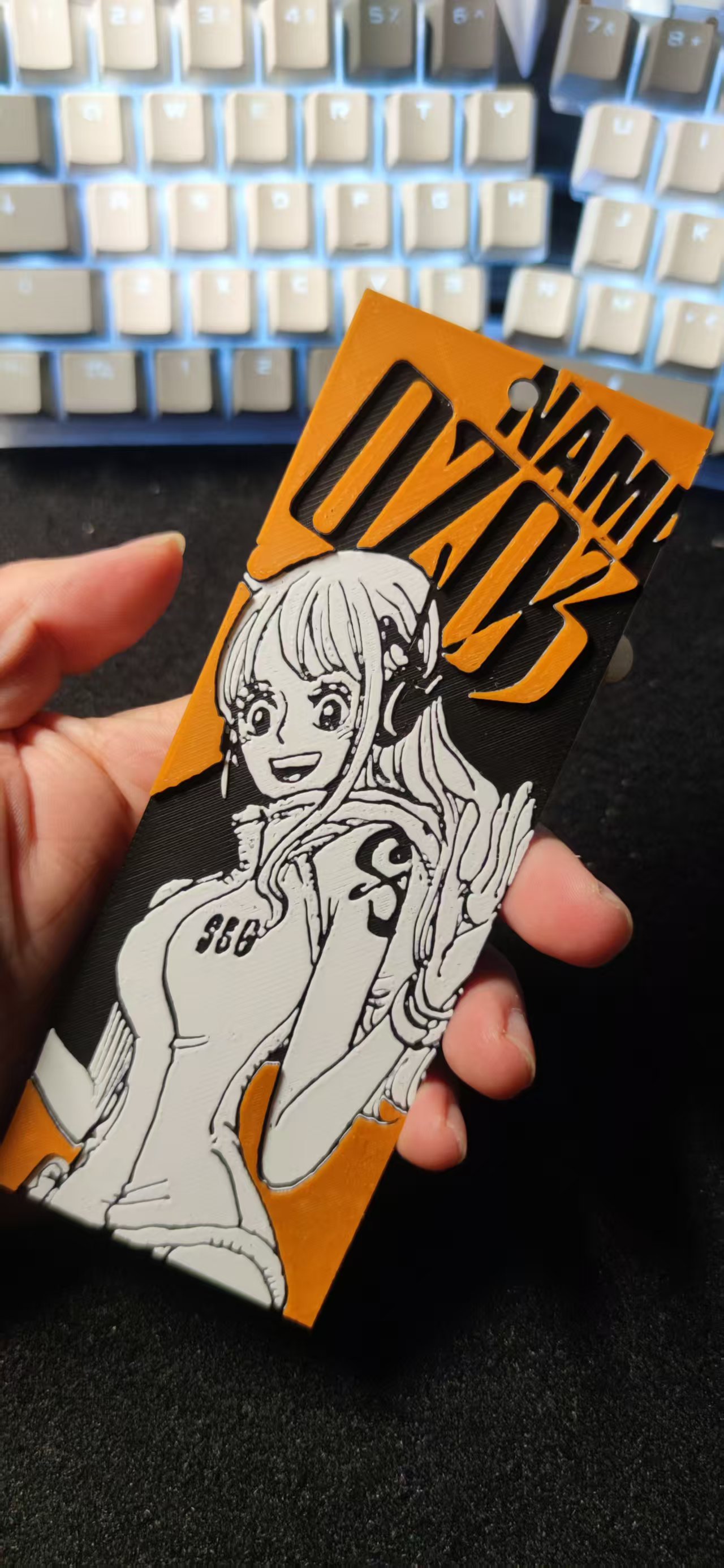 Miniatura 2 do modelo 3D 海贼王娜美书签