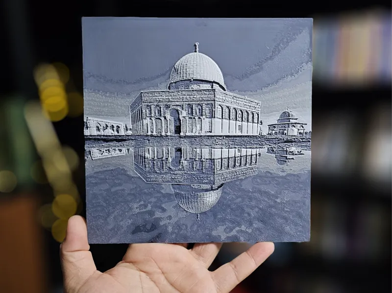 Dome of the rock - HUEFORGE PAINTING