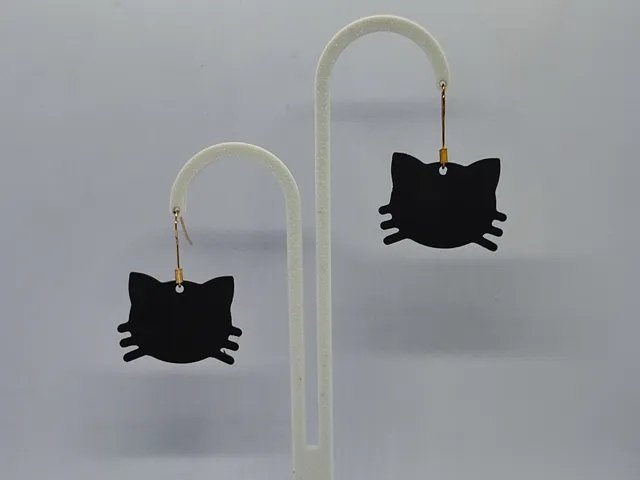 Aretes Noche Felina