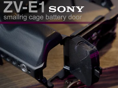 ZV-E1 Sony camera smallrig cage door (latch)