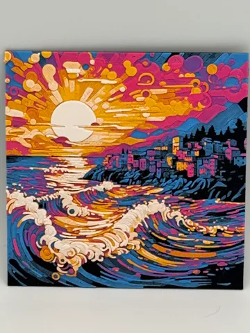 Accesorio para filamento: Coastal Town Sunset — vista de referencia 2