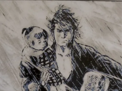 Lone Wolf And Cub Hueforge | 4 Color AMS Print