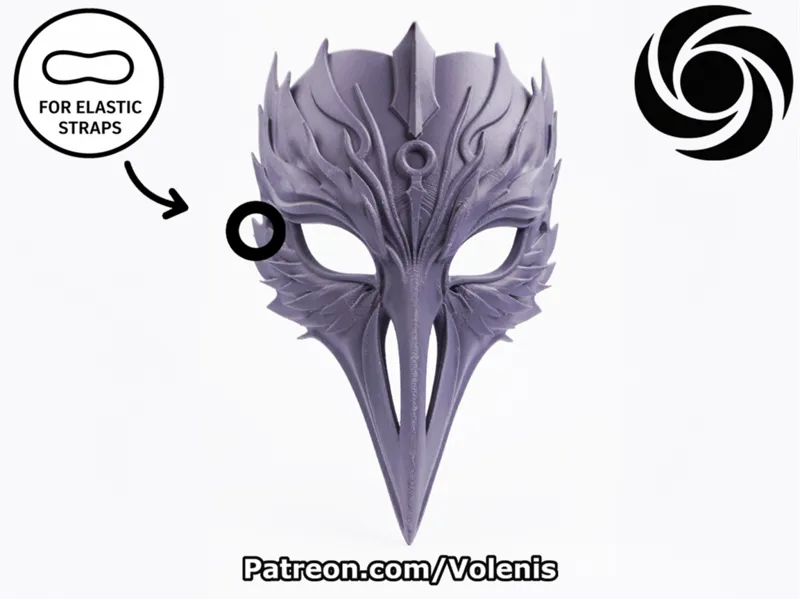 Crow Mask Cosplay Wearable