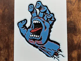 Santa Cruz Screaming Hand Design 1