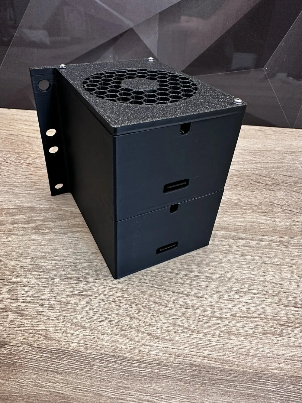 Rack Mount Raspberry Pi Server Enclosure - Free 3D Print Model - MakerWorld
