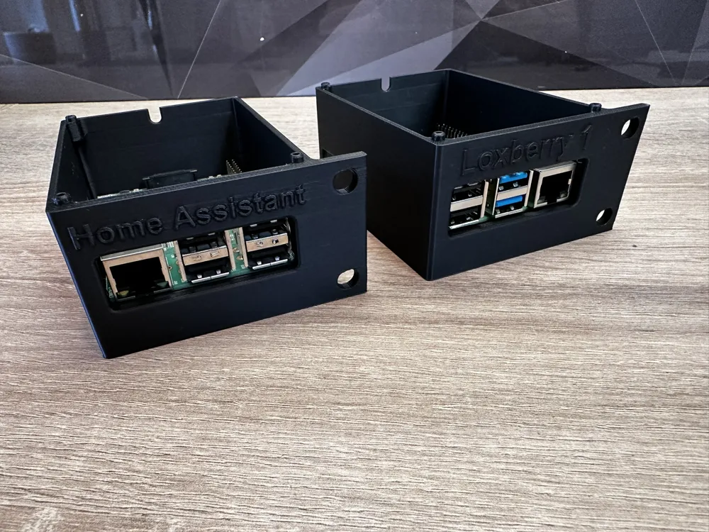 Rack Mount Raspberry Pi Server Enclosure - Free 3D Print Model - MakerWorld