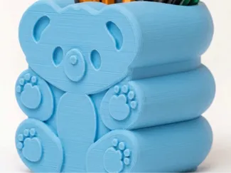 Cute Bear Desk Organizer| Pen Holder/ Vase/ Decor