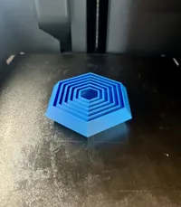 Regular size 0.2mm layer, 2 walls, 15% infill