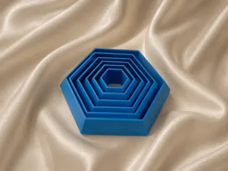 Collapsing Hex Fidget