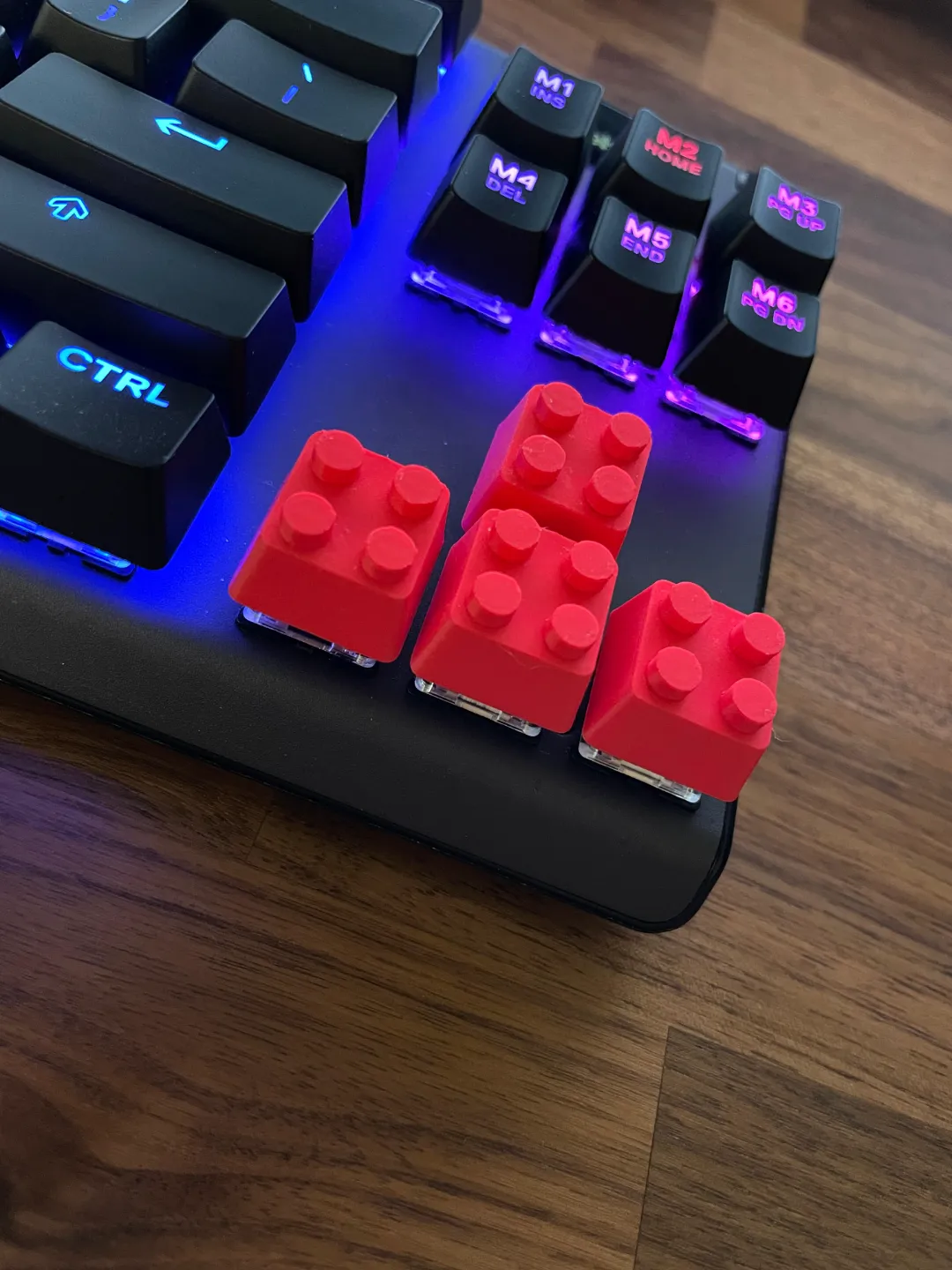 Brick Keycap view 3