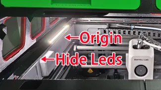 main body to hide leds /隐藏led的主框架