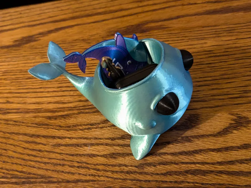Whale Pencil Cup / Pen Cup Desk Accessory