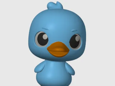Sweet Blue Duck