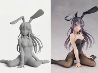 Mai Sakurajima Model from Bunny Girl Senpai 