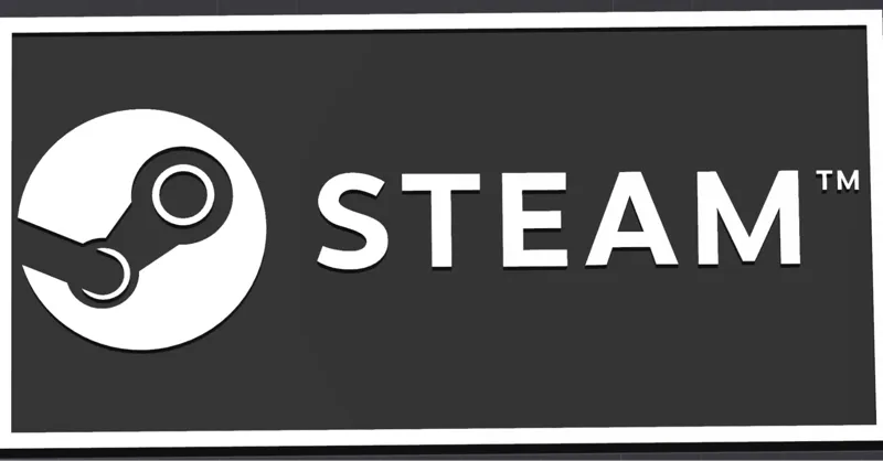 Steam Gift card plaque