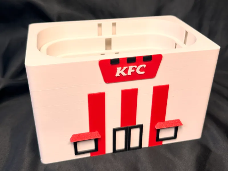 KFC 下沉式纸抽盒