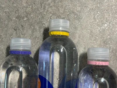 Customizable bottle marker
